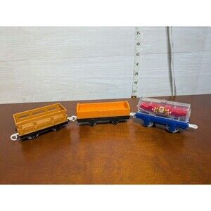 RARE Thomas & Friends TrackMaster Sodor Sauce Company Tanker & 2 Cargo Cars 2009